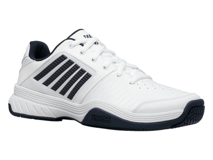 K-SWISS COURT EXPRESS HB MENS TENNIS TRAINER - WHITE / NAVY - Bassline Retail
