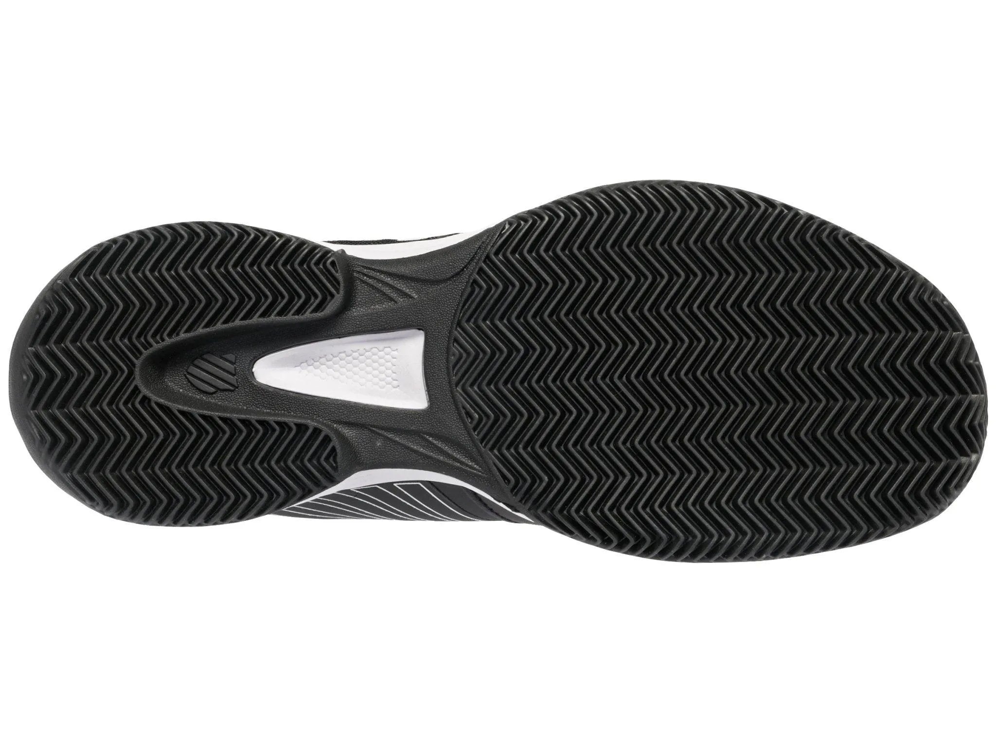 K-SWISS COURT EXPRESS HB MENS TRAINERS - BLACK /WHITE - Bassline Retail