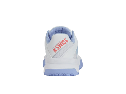 K-SWISS COURT EXPRESS HB WOMENS TRAINERS - WHITE / STRAWBERRY - Bassline Retail