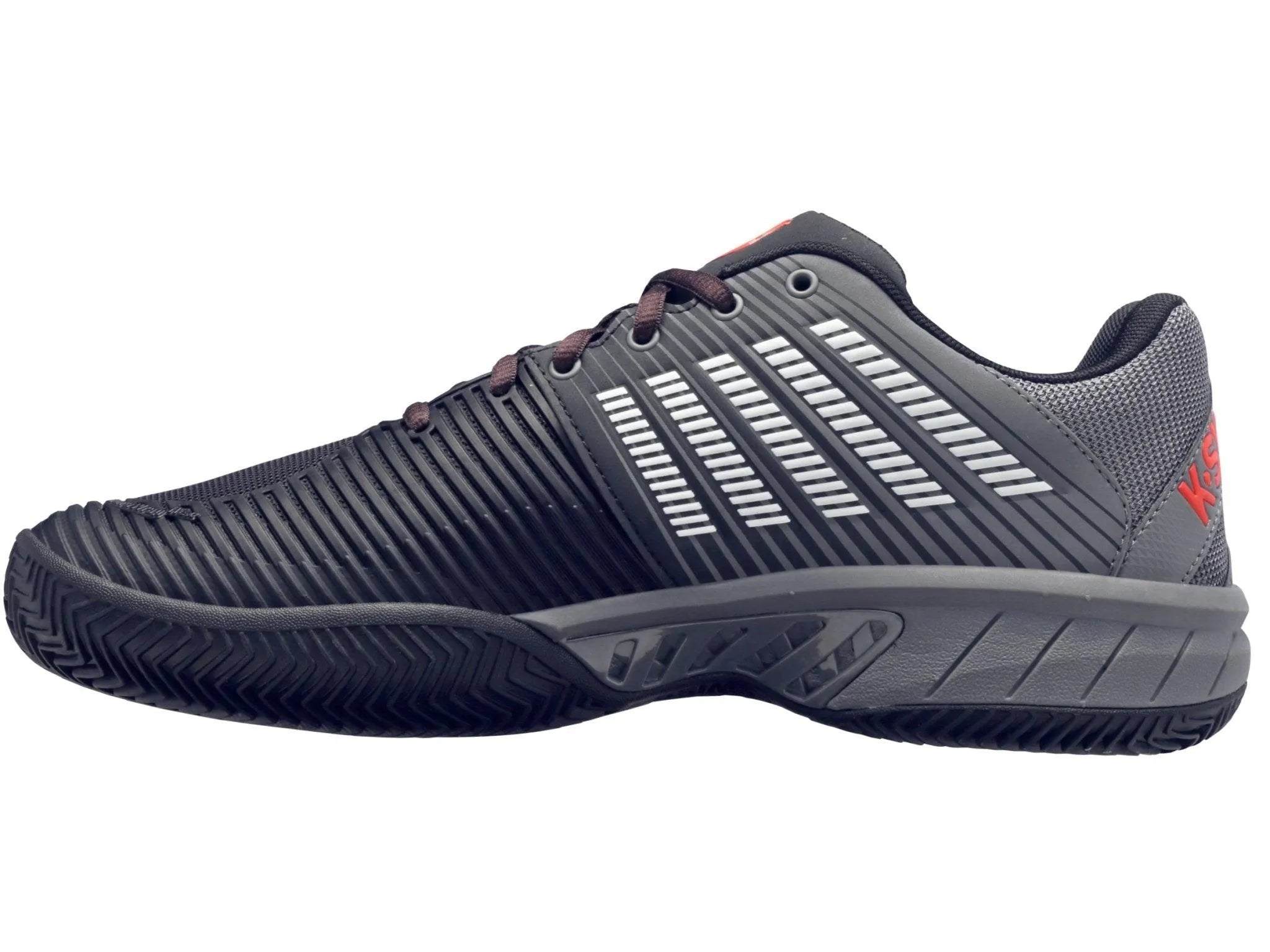 K-SWISS EXPRESS LIGHT 2 HB MENS TENNIS TRAINER - BLACK / STEEL GREY - Bassline Retail