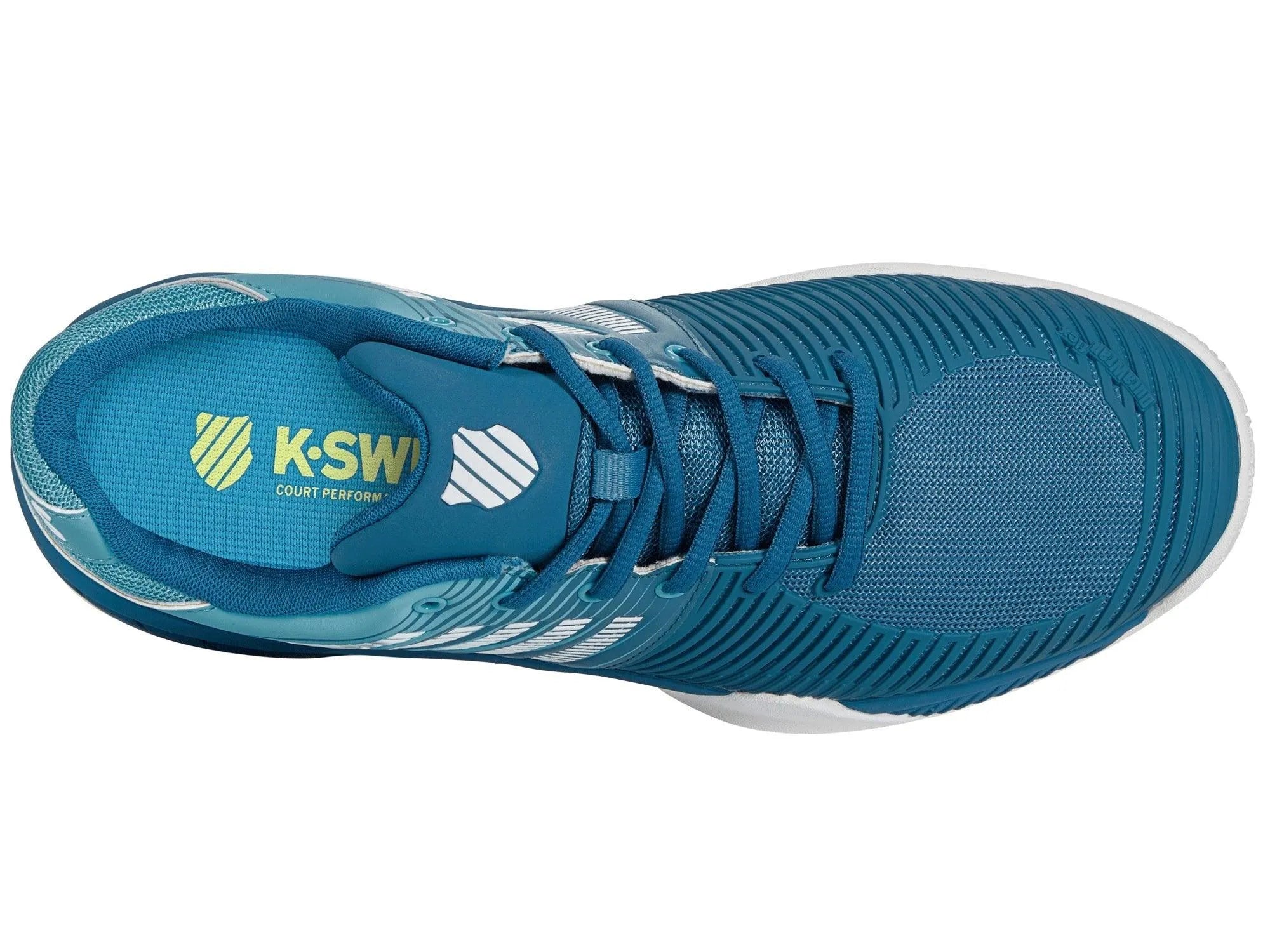 K-SWISS EXPRESS LIGHT 2 HB MENS TENNIS TRAINER - CELESTIAL / SCUBA BLUE - Bassline Retail