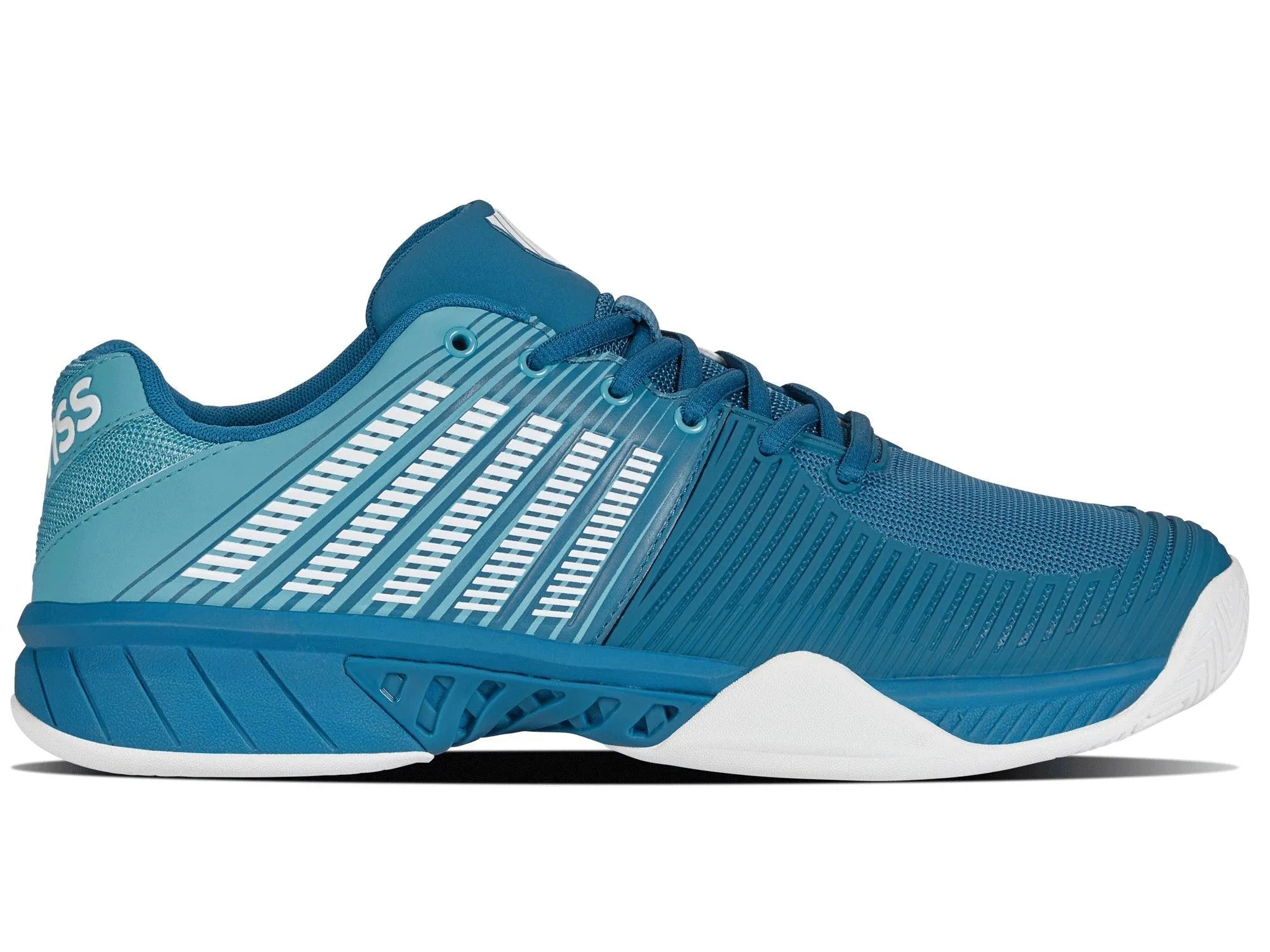 K-SWISS EXPRESS LIGHT 2 HB MENS TENNIS TRAINER - CELESTIAL / SCUBA BLUE - Bassline Retail