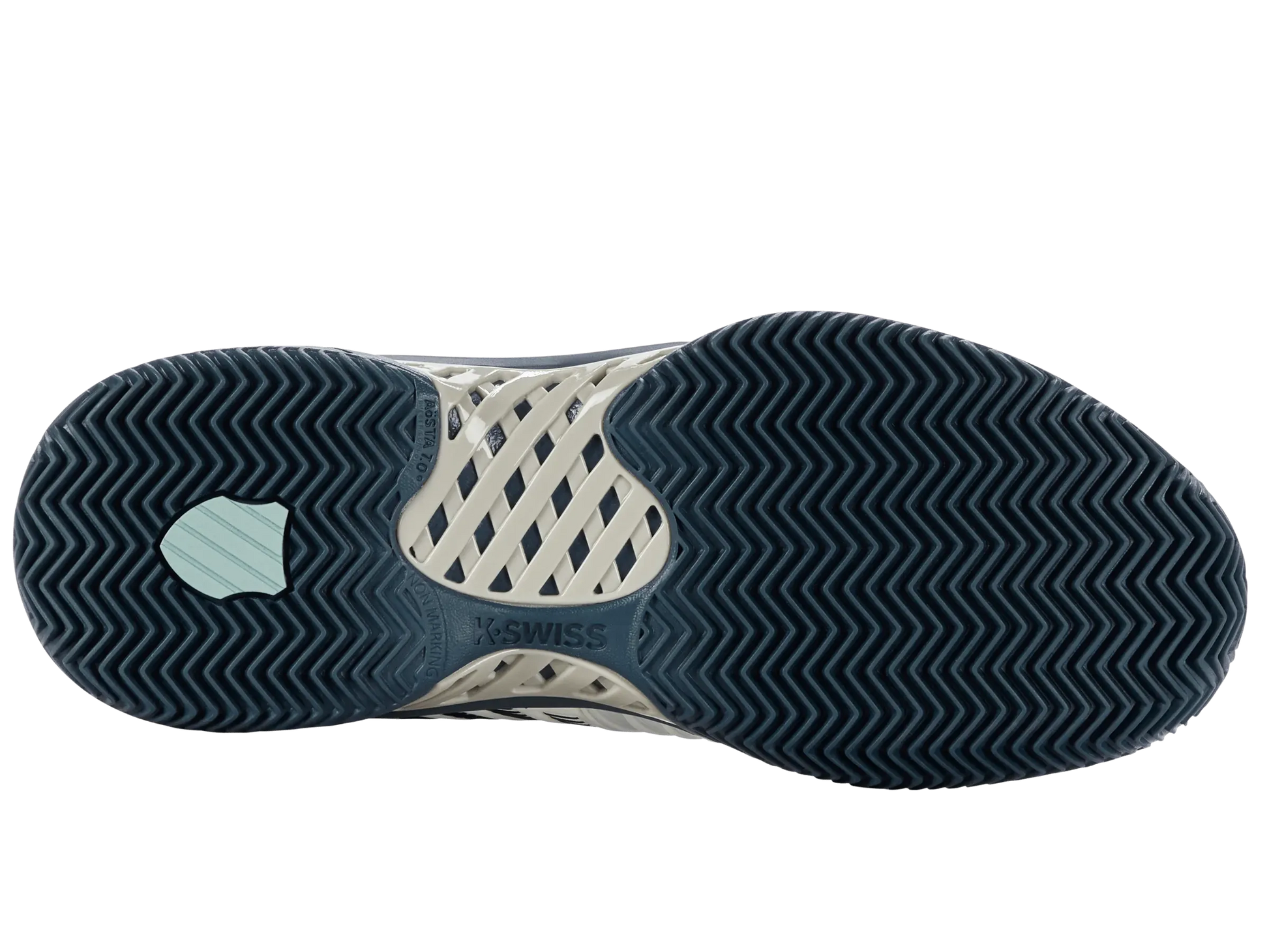 K-SWISS EXPRESS LIGHT 3 HB - MEN'S - WHITE/TEAL - Bassline Retail