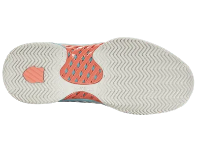 K-SWISS EXPRESS LIGHT 3 HB WOMENS TENNIS TRAINER - NILE BLUE / DESERT FLOWER - Bassline Retail