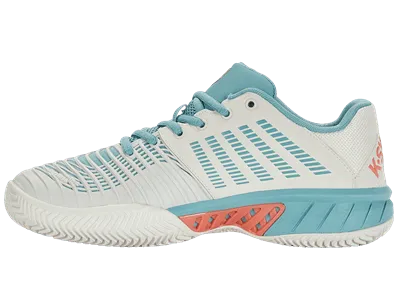 K-SWISS EXPRESS LIGHT 3 HB WOMENS TENNIS TRAINER - NILE BLUE / DESERT FLOWER - Bassline Retail