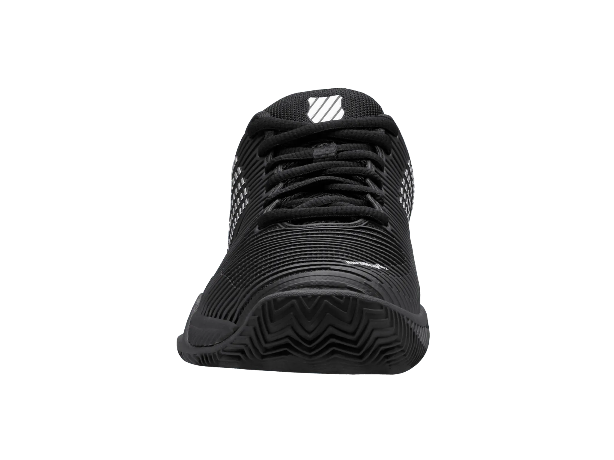 K-SWISS HYPERCOURT EXPRESS 2 - BLACK / SILVER - WOMEN'S TRAINERS - Bassline Retail