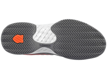 K-SWISS HYPERCOURT EXPRESS 2 HB MENS TENNIS TRAINERS - STEEL GREY - Bassline Retail