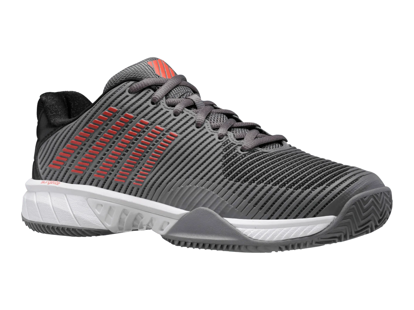 K-SWISS HYPERCOURT EXPRESS 2 HB MENS TENNIS TRAINERS - STEEL GREY - Bassline Retail