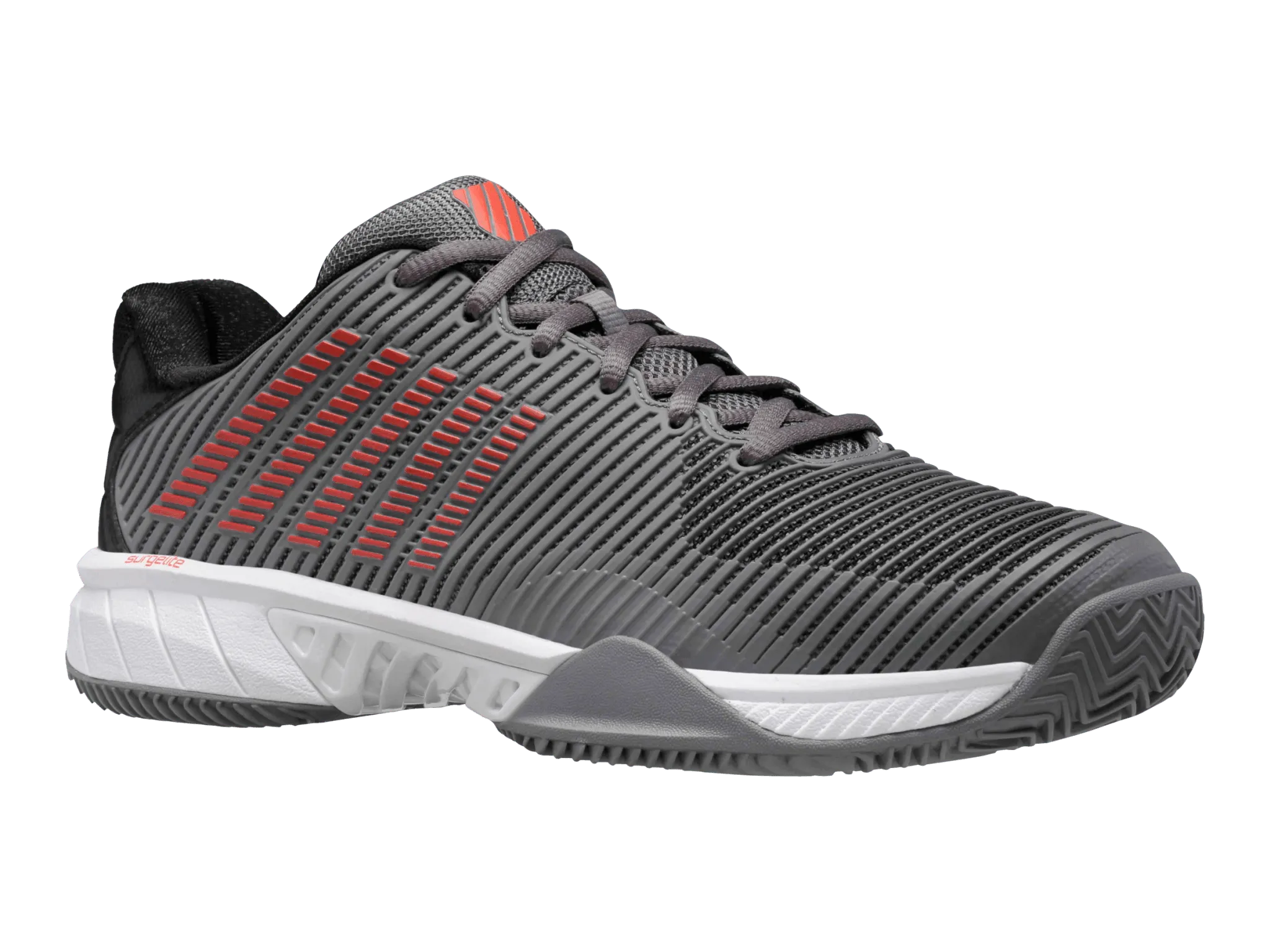 K-SWISS HYPERCOURT EXPRESS 2 HB MENS TENNIS TRAINERS - STEEL GREY - Bassline Retail