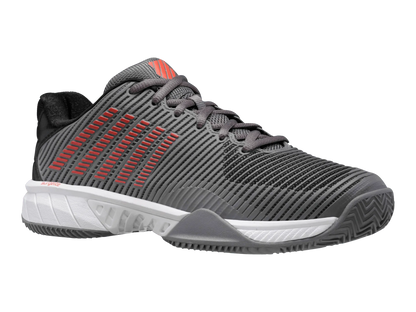K-SWISS HYPERCOURT EXPRESS 2 HB MENS TENNIS TRAINERS - STEEL GREY - Bassline Retail