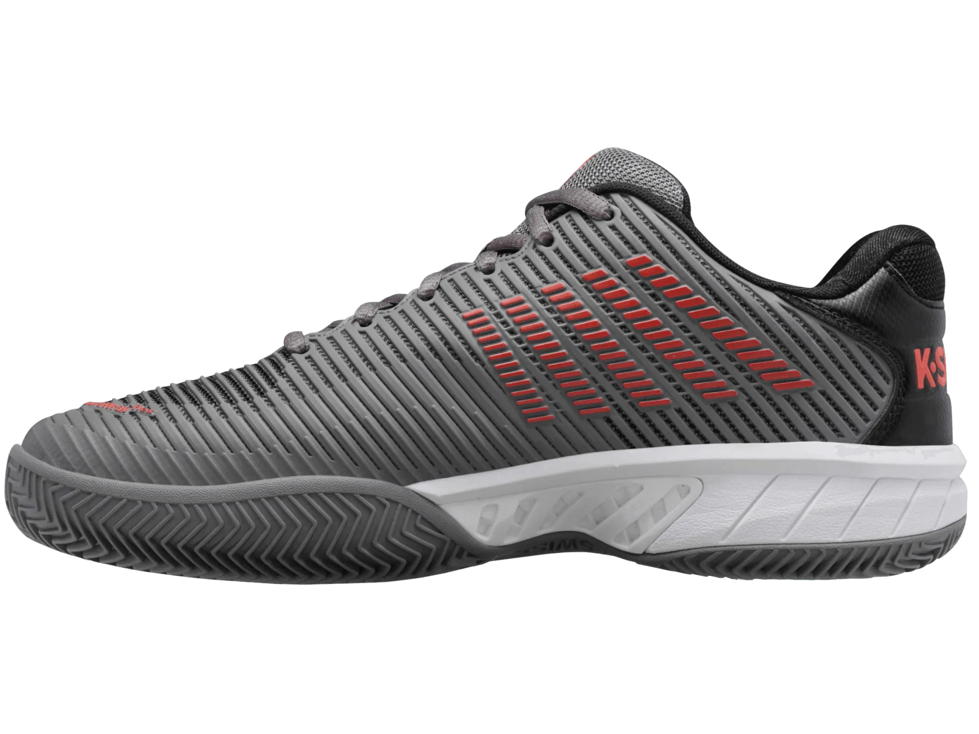 K-SWISS HYPERCOURT EXPRESS 2 HB MENS TENNIS TRAINERS - STEEL GREY - Bassline Retail