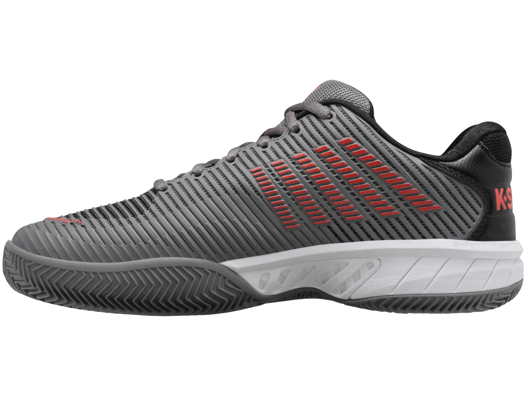 K-SWISS HYPERCOURT EXPRESS 2 HB MENS TENNIS TRAINERS - STEEL GREY - Bassline Retail