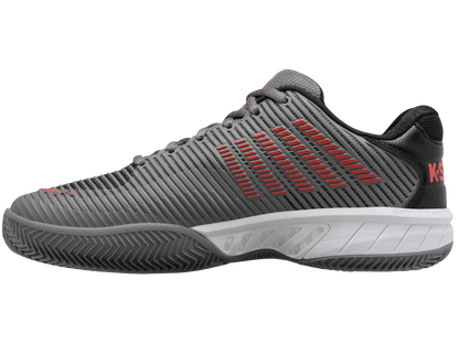 K-SWISS HYPERCOURT EXPRESS 2 HB MENS TENNIS TRAINERS - STEEL GREY - Bassline Retail