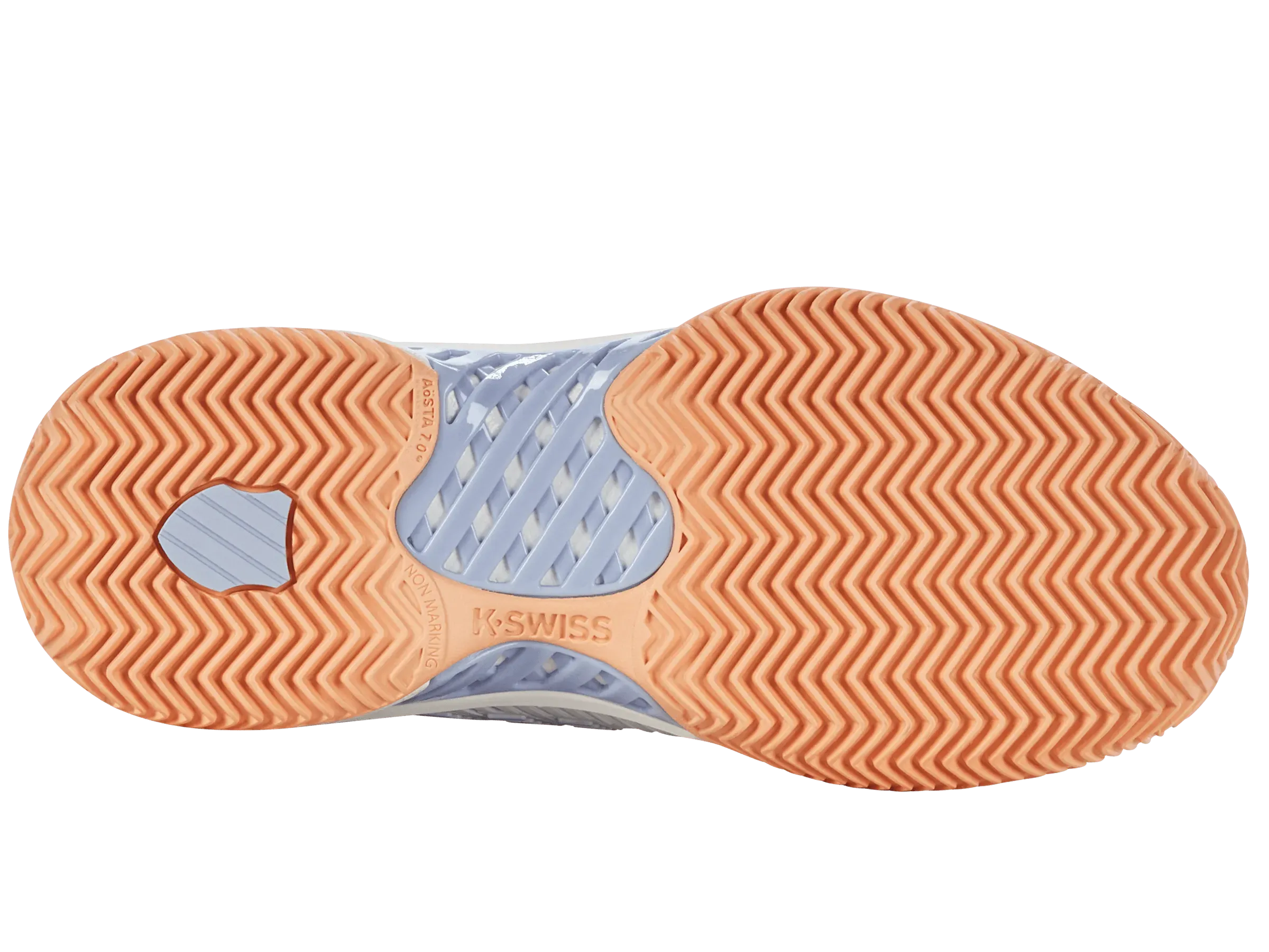 K-SWISS HYPERCOURT EXPRESS 2 HB - WOMEN'S - STAR WHITE/PEACH FUZZ - Bassline Retail