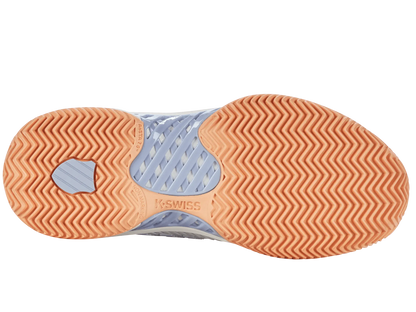 K-SWISS HYPERCOURT EXPRESS 2 HB - WOMEN'S - STAR WHITE/PEACH FUZZ - Bassline Retail