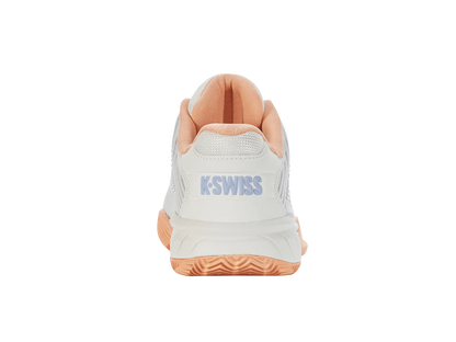 K-SWISS HYPERCOURT EXPRESS 2 HB - WOMEN'S - STAR WHITE/PEACH FUZZ - Bassline Retail
