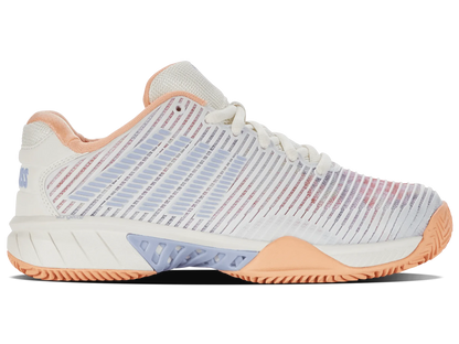 K-SWISS HYPERCOURT EXPRESS 2 HB - WOMEN'S - STAR WHITE/PEACH FUZZ - Bassline Retail