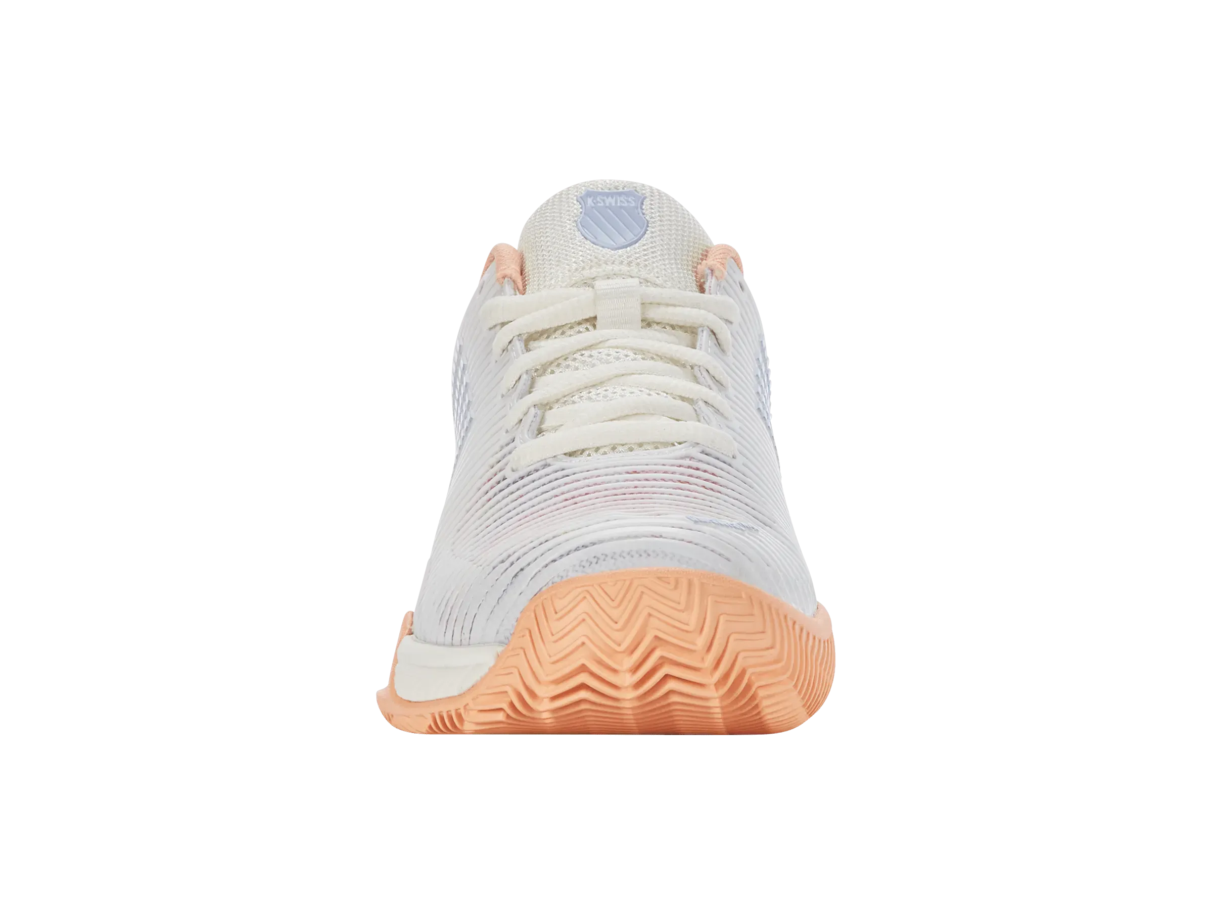 K-SWISS HYPERCOURT EXPRESS 2 HB - WOMEN'S - STAR WHITE/PEACH FUZZ - Bassline Retail