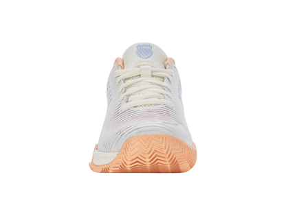 K-SWISS HYPERCOURT EXPRESS 2 HB - WOMEN'S - STAR WHITE/PEACH FUZZ - Bassline Retail