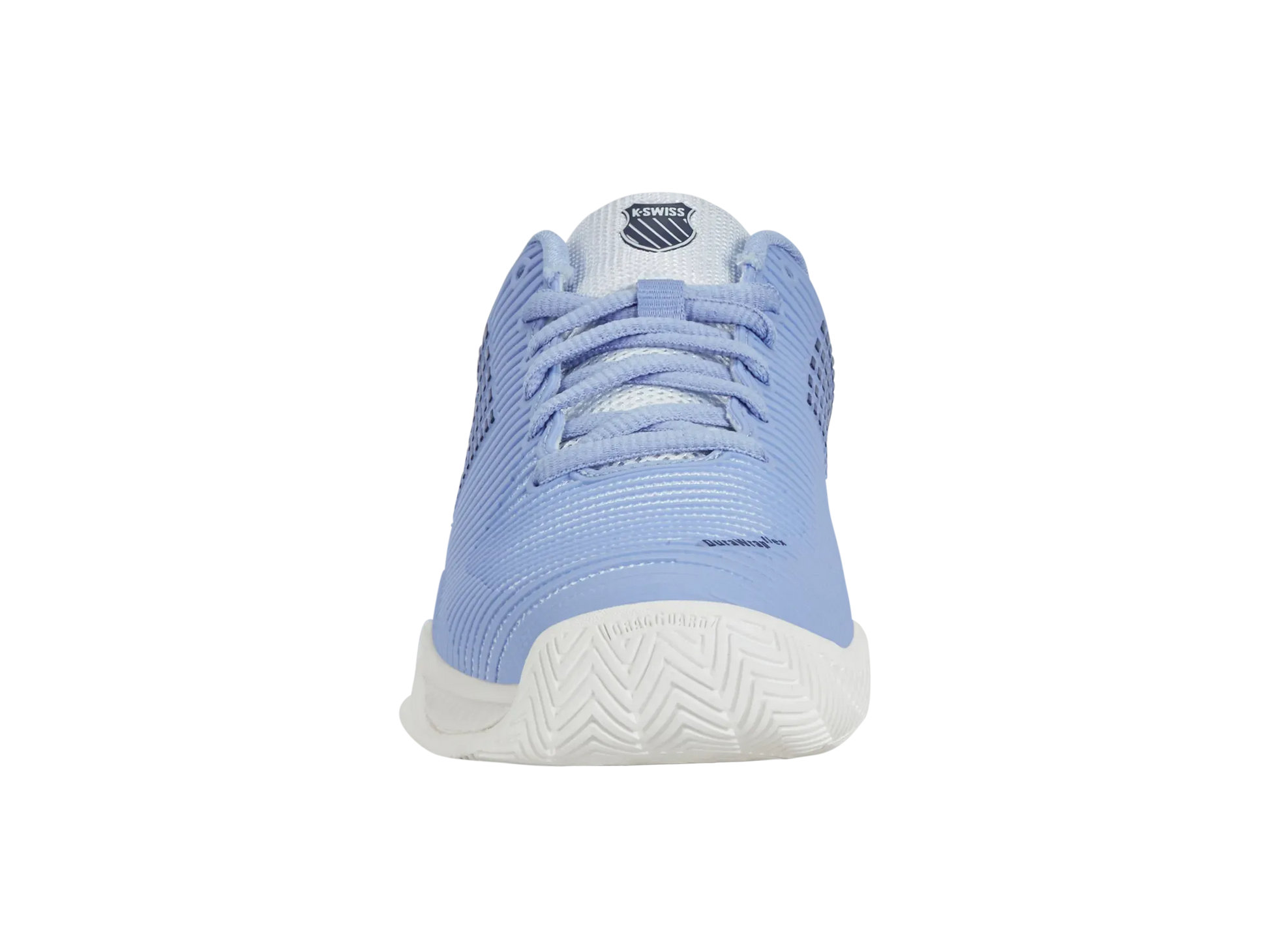 K-SWISS HYPERCOURT EXPRESS 2 WOMENS - BRIGHT WHITE / OPEN AIR / ESTATE BLUE - Bassline Retail