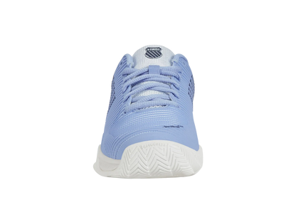 K-SWISS HYPERCOURT EXPRESS 2 WOMENS - BRIGHT WHITE / OPEN AIR / ESTATE BLUE - Bassline Retail