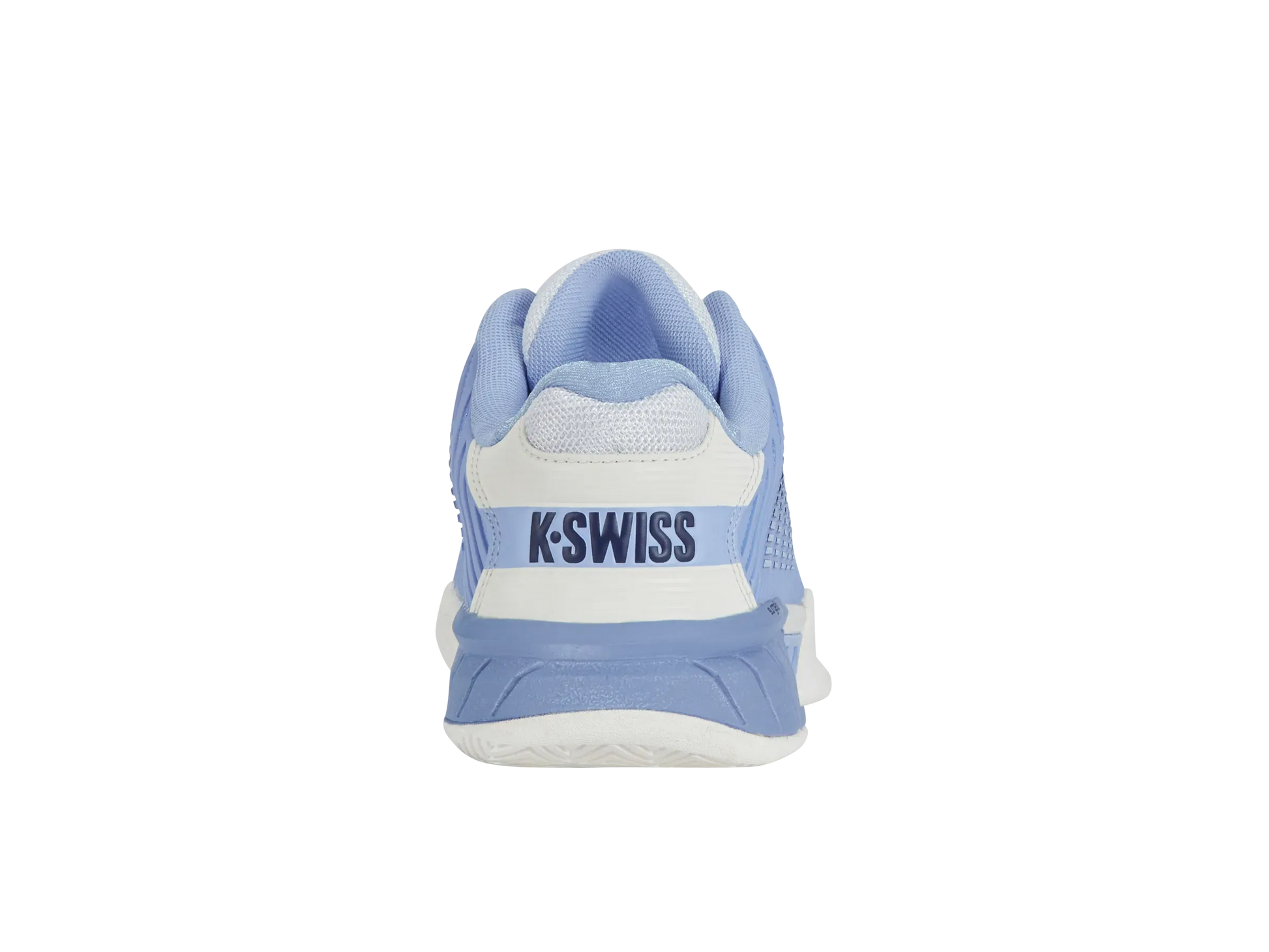 K-SWISS HYPERCOURT EXPRESS 2 WOMENS - BRIGHT WHITE / OPEN AIR / ESTATE BLUE - Bassline Retail