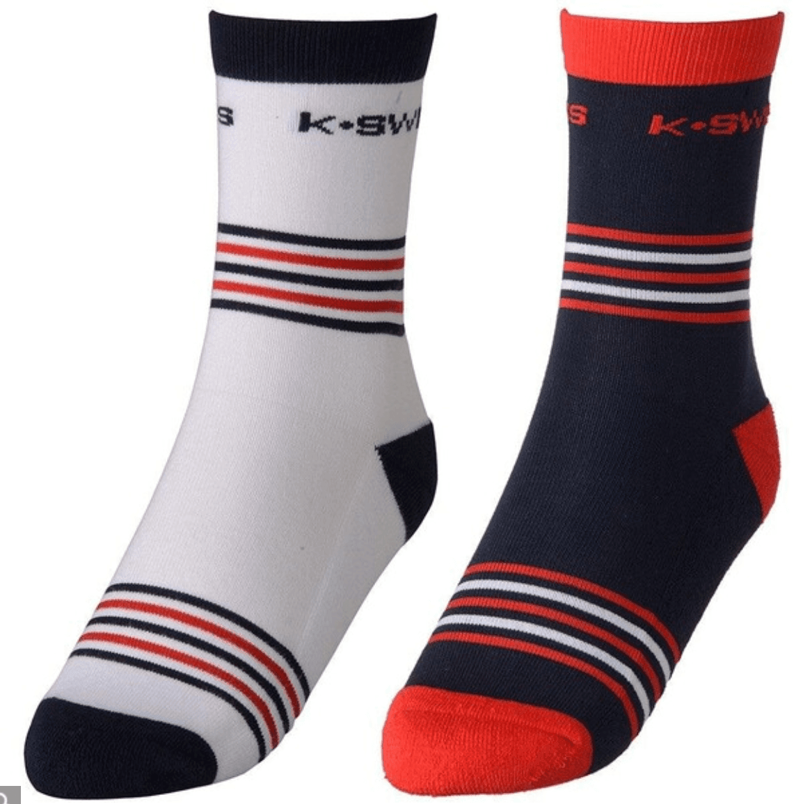 K-Swiss Men's Heritage Socks Duo Pack - Bassline Retail