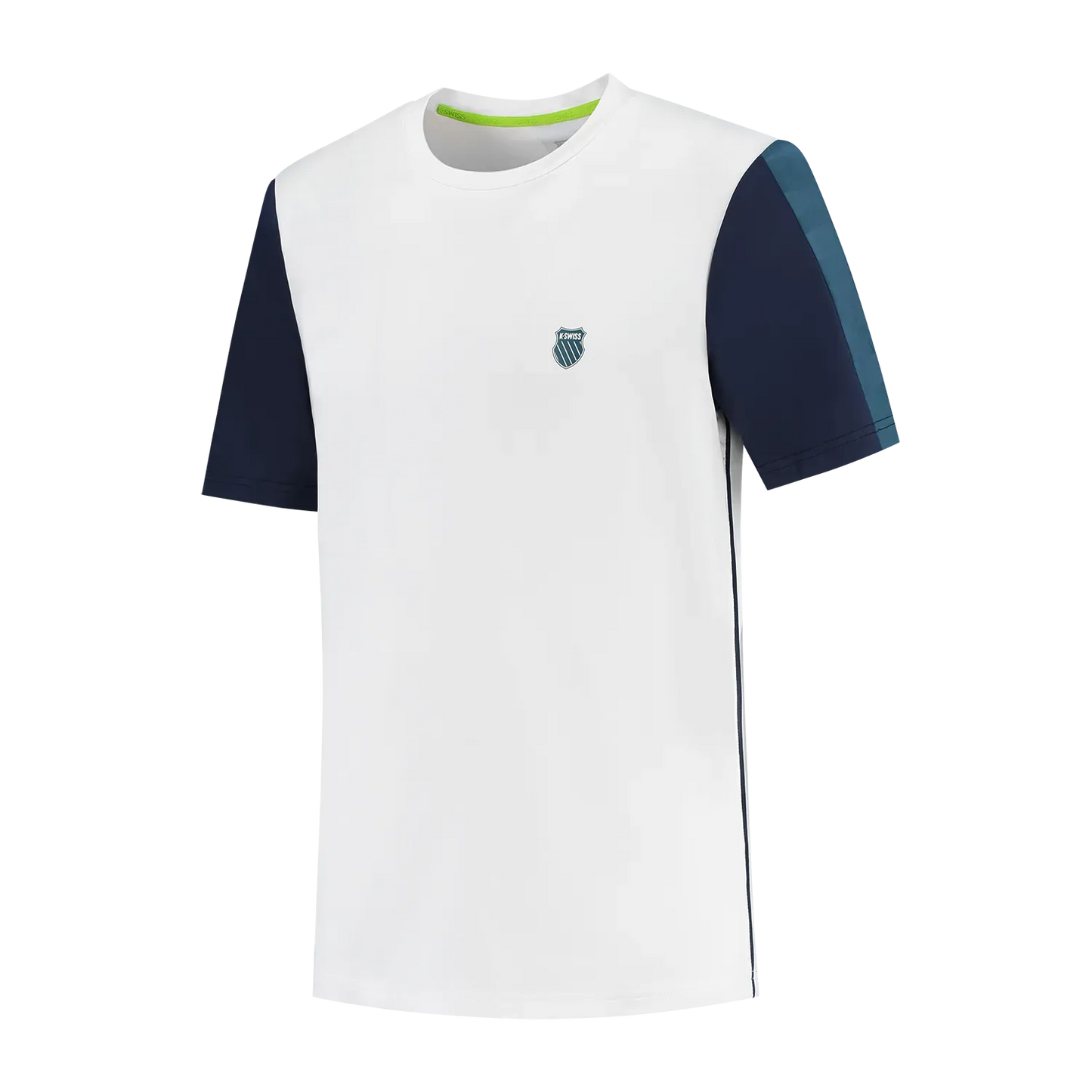 K-Swiss Mens Hypercourt Crew Tee - White - Bassline Retail