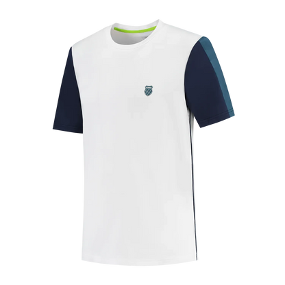 K-Swiss Mens Hypercourt Crew Tee - White - Bassline Retail