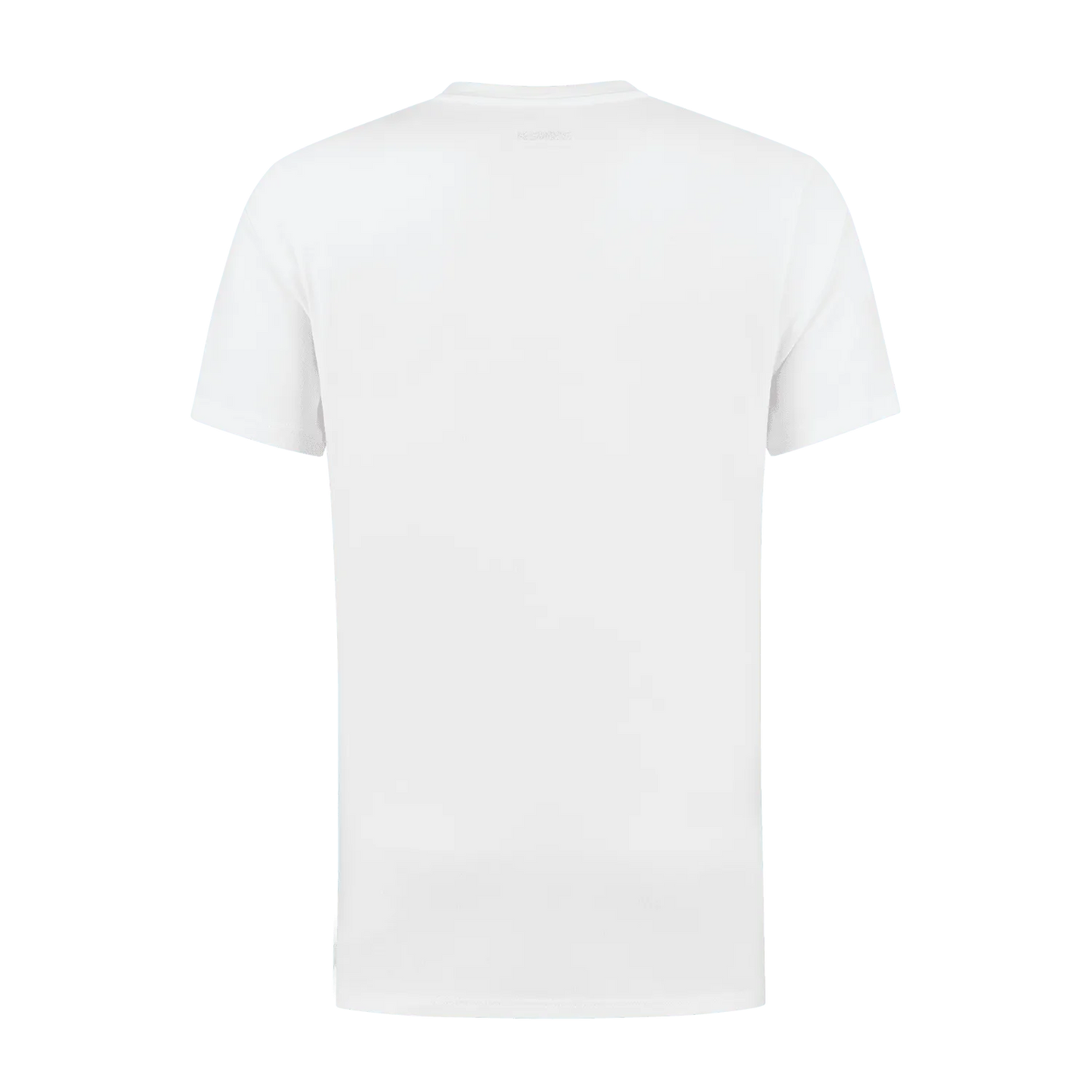 K-Swiss Mens Hypercourt Logo Tee 2 - White/Spicy Orange - Bassline Retail