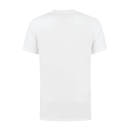 K-Swiss Mens Hypercourt Logo Tee 2 - White/Spicy Orange - Bassline Retail