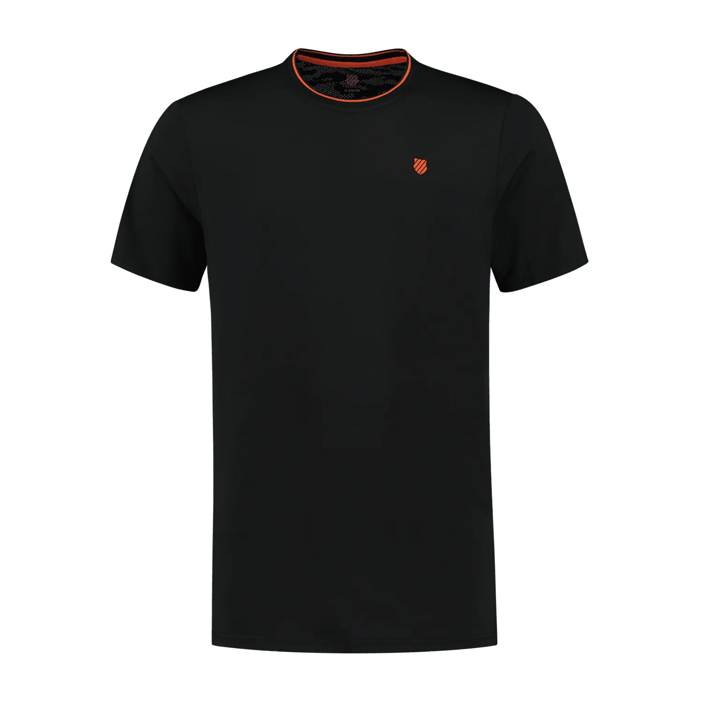 K-Swiss Mens Hypercourt Mesh Crew Tee - Jet Black - Bassline Retail