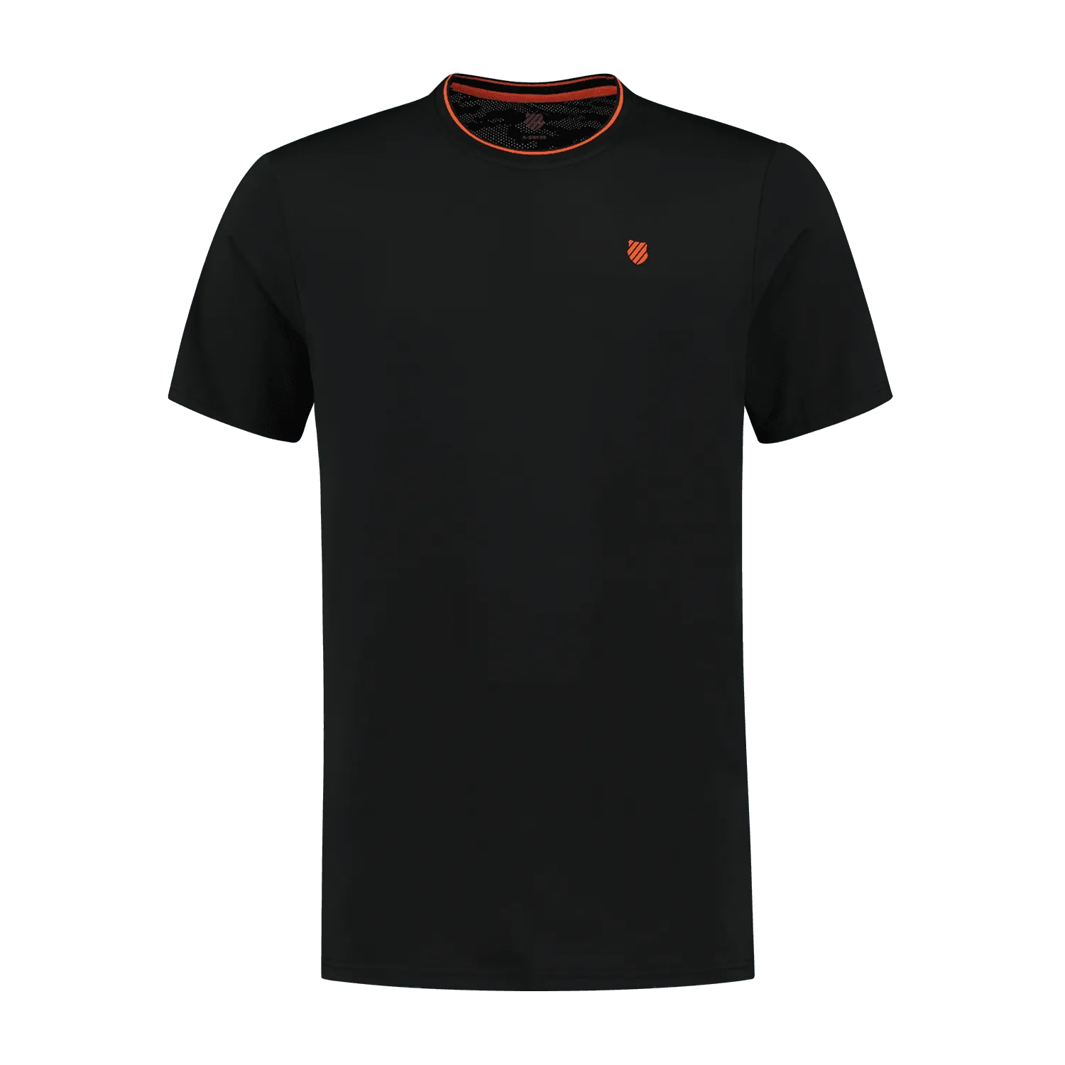 K-Swiss Mens Hypercourt Mesh Crew Tee - Jet Black - Bassline Retail