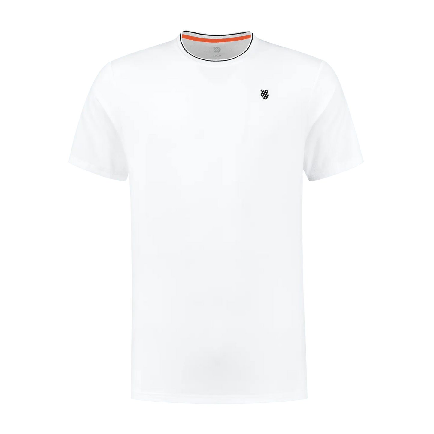 K-Swiss Mens Hypercourt Mesh Crew Tee - White - Bassline Retail