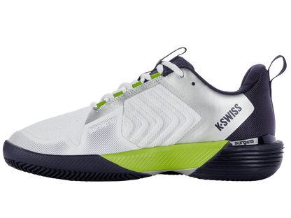 K-SWISS ULTRASHOT 3HB - MEN'S - WHITE/LIME - Bassline Retail
