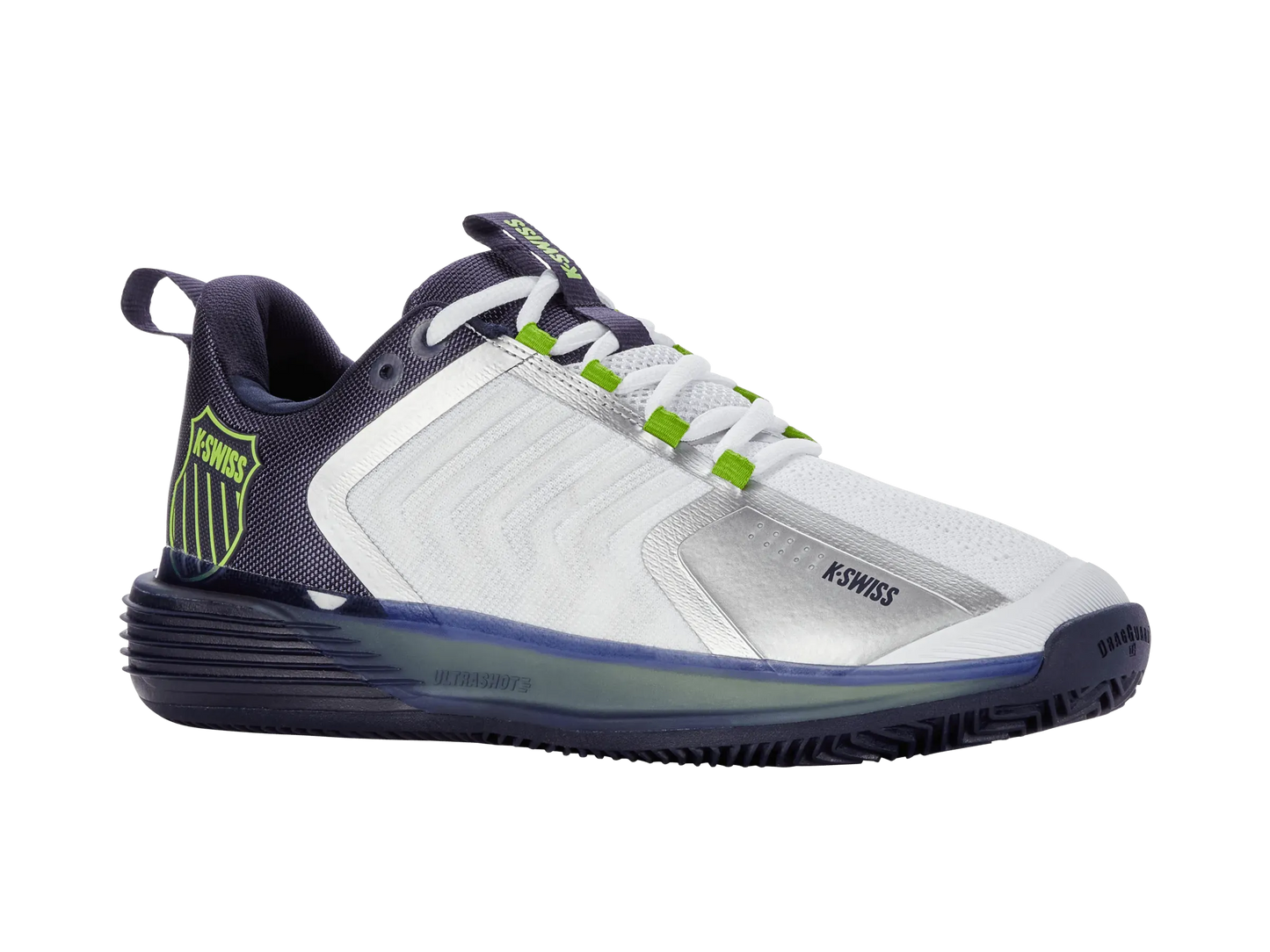K-SWISS ULTRASHOT 3HB - MEN'S - WHITE/LIME - Bassline Retail