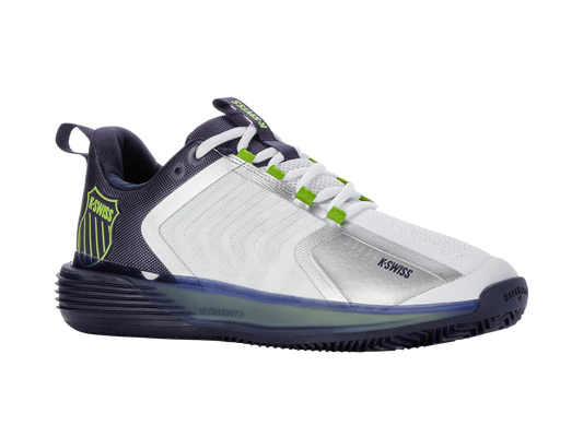 K-SWISS ULTRASHOT 3HB - MEN'S - WHITE/LIME - Bassline Retail