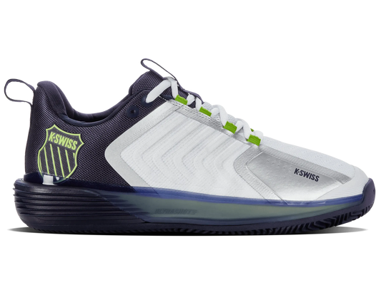 K-SWISS ULTRASHOT 3HB - MEN'S - WHITE/LIME - Bassline Retail