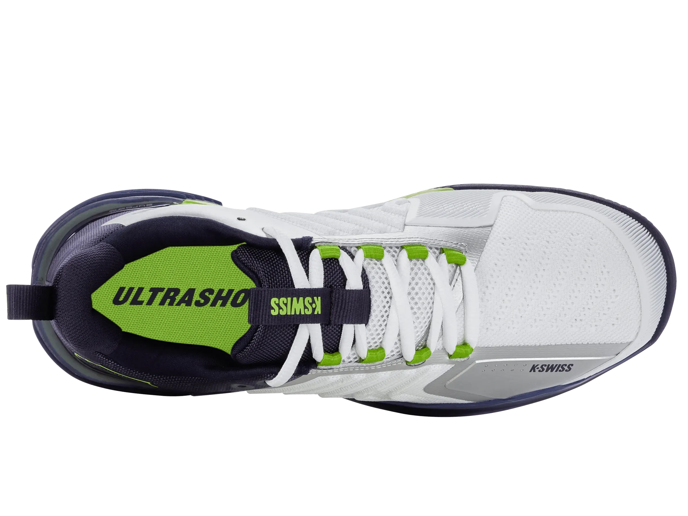 K-SWISS ULTRASHOT 3HB - MEN'S - WHITE/LIME - Bassline Retail