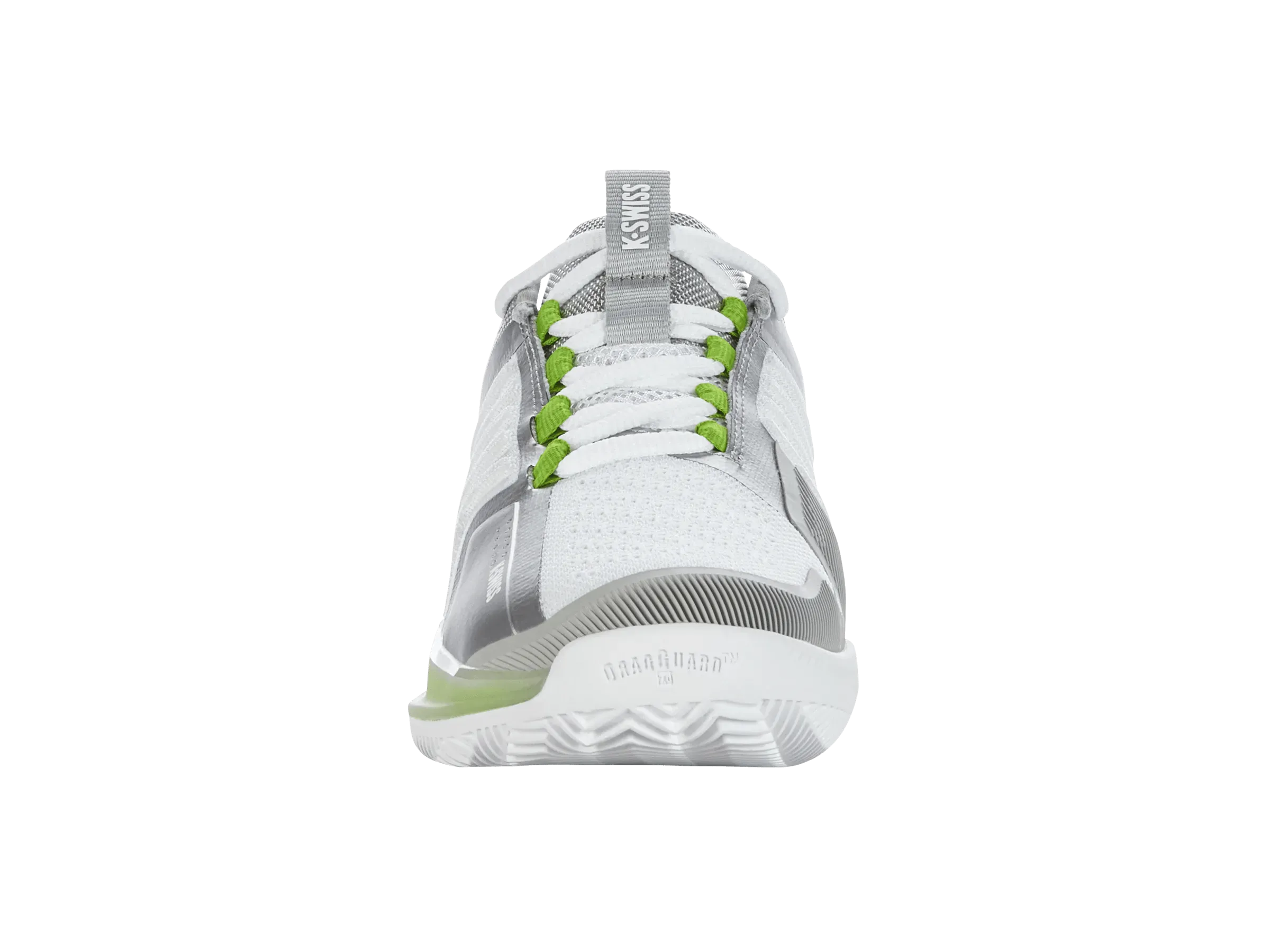 K-SWISS ULTRASHOT 3HB - WOMEN'S - WHITE/GRAY VIOLET/LIME GREEN - Bassline Retail