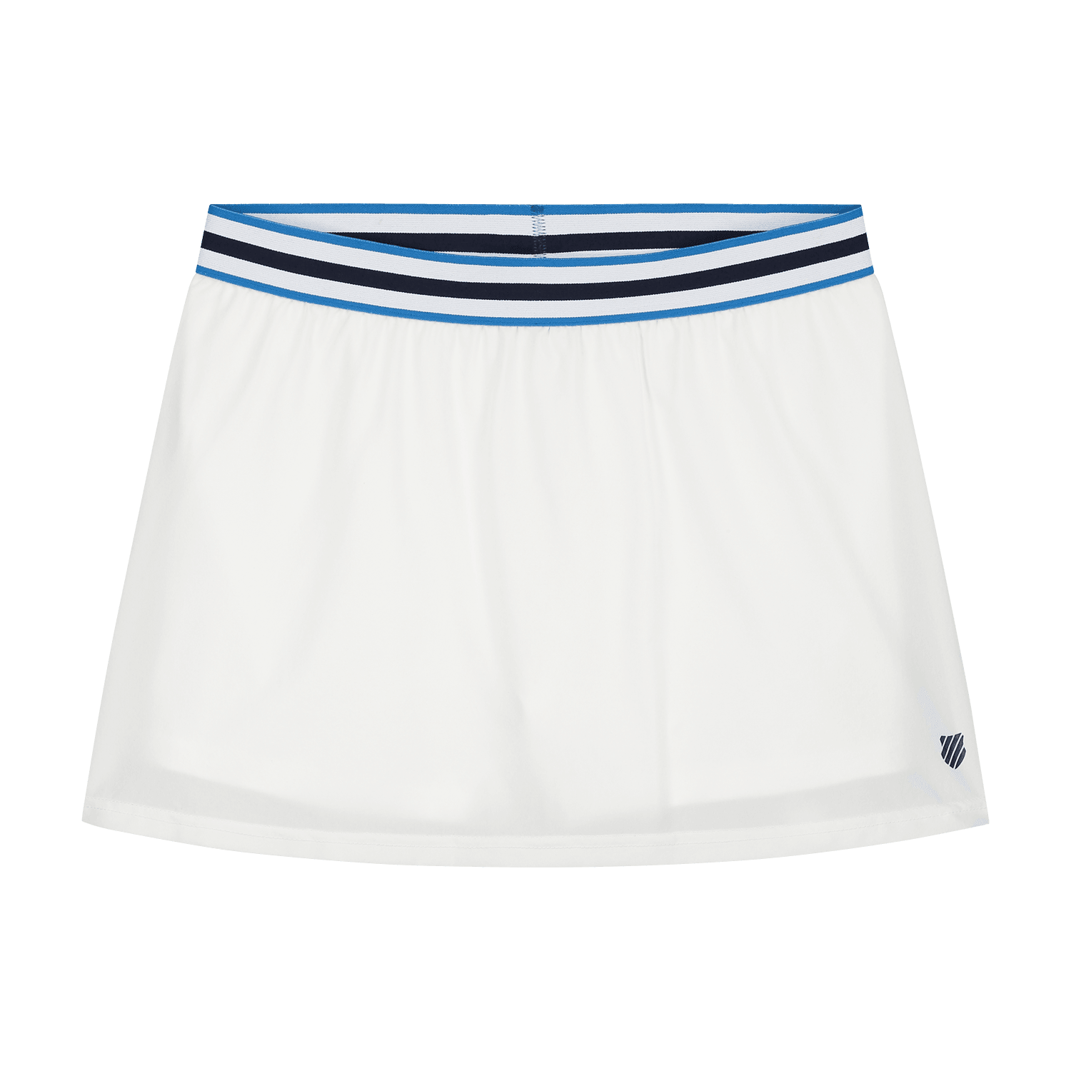 K-Swiss Women's Core Team Skirt - White - Bassline Retail