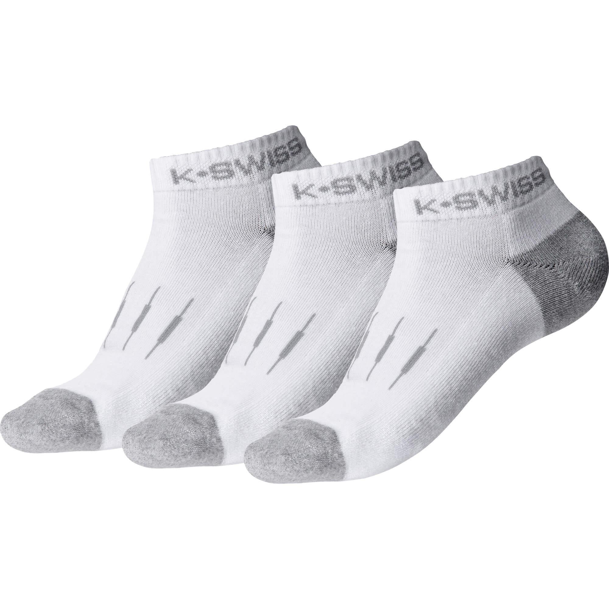K-Swiss Women's Low Cut Sports Socks - 3 Pack - Bassline Retail
