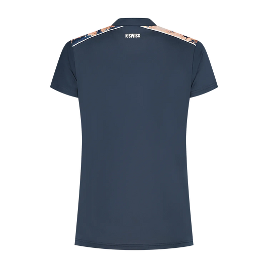 K-Swiss Womens Hypercourt Advantage Tee 3 - Peacoat - Bassline Retail