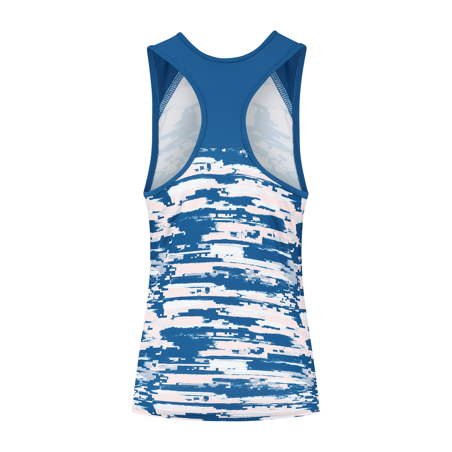 K-Swiss Womens Hypercourt Stripe Tank - Classic Blue - Bassline Retail