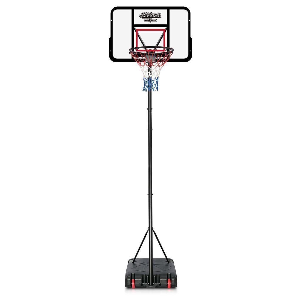 Midwest Pro Basketball Stand (8ft, 9ft,10ft) - Bassline Retail