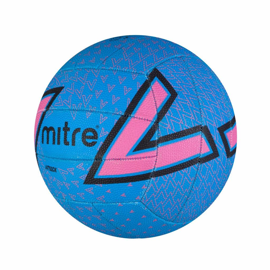 Mitre Attack 18 Panel Netball - Bassline Retail
