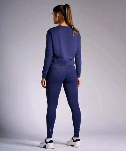 NORDICDOTS ORGANIC SWEATSHIRT NAVY - WOMENS - Bassline Retail