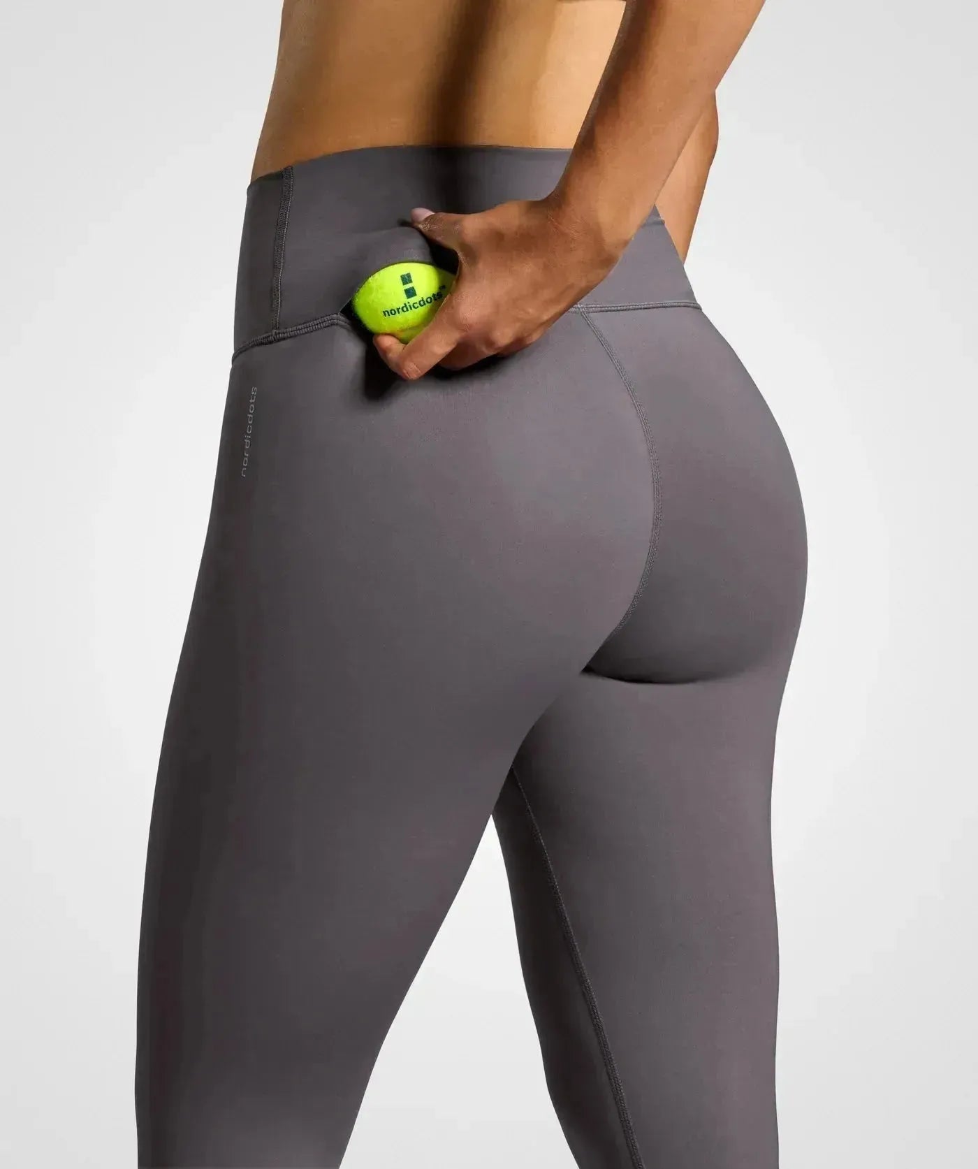 NORDICDOTS SMART LEGGINGS DARK GREY - WOMENS - Bassline Retail
