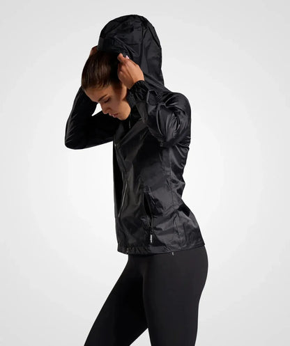 NORDICDOTS WINDBREAKER BLACK - WOMEN'S - Bassline Retail