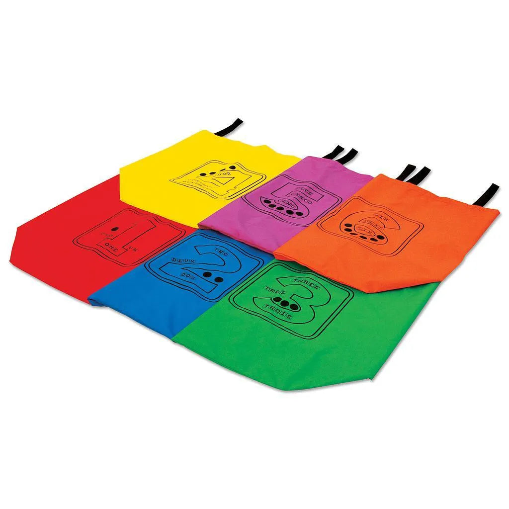 Numbered Jumping Sacks (Pack of No.1 to 6) - Bassline Retail
